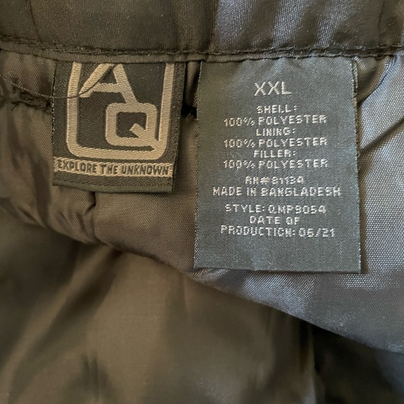 NWT Arctic Quest Men's Arctic Quest Black Winter Ski Pants 30” Inseam XXL - Picture 14 of 15